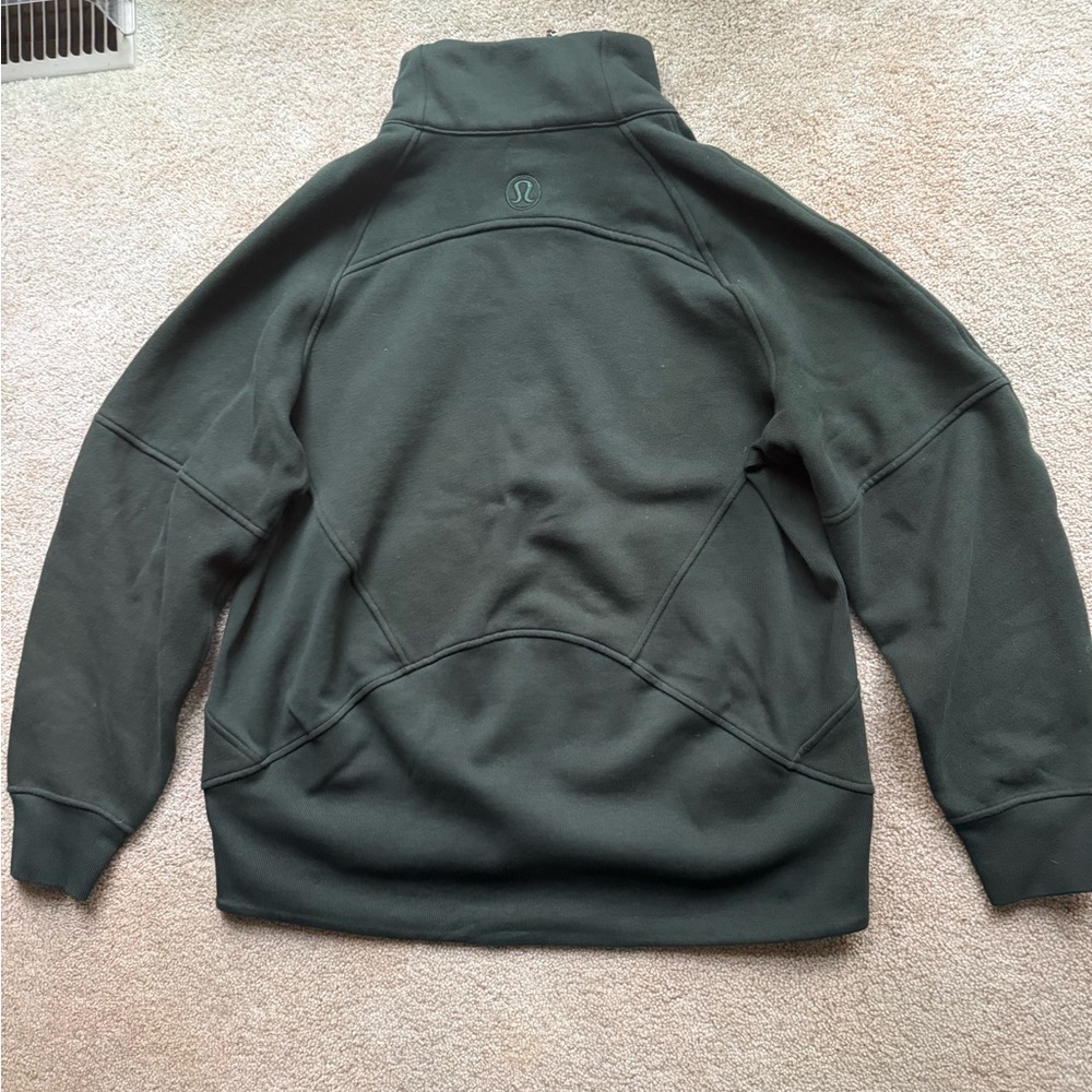 lululemon athletica Green Half-Zip Hoodie - Picture 2 of 3